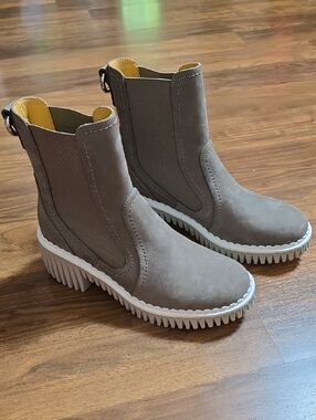 4CCCCEES Plita Cella Grey Platform Boots